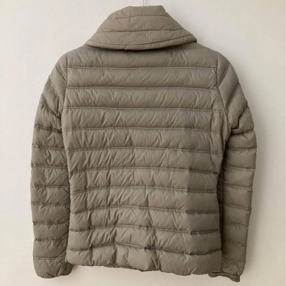 Mango lightweight down filled jacket - Taupe- size S - Picture 3 of 6